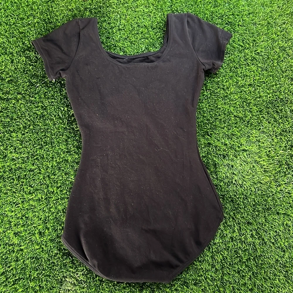 CAPEZIO Black Kids  Dance Leotard size small